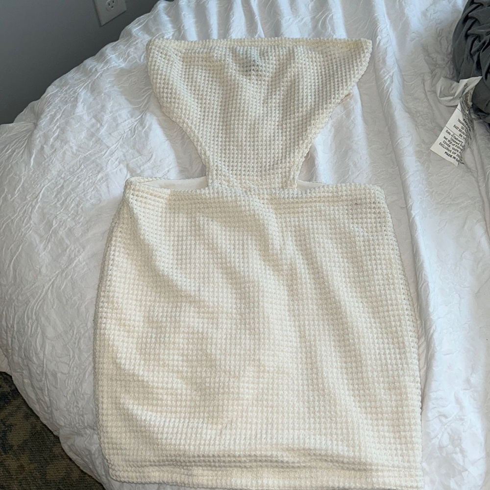 Cut out mini dress